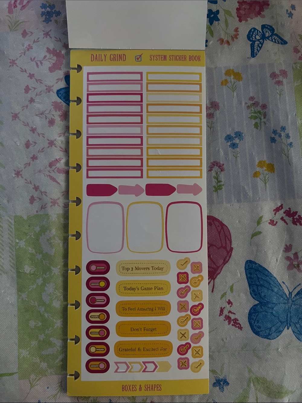 Daily Grind Planner- Adventure System Sticker Book - Picture 2 of 13